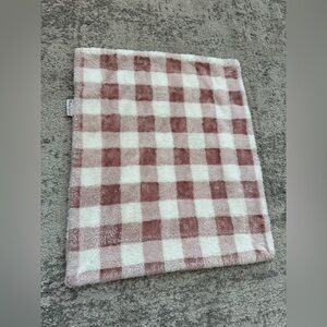 Minky Couture Rose Gold / Blush Baby Blanket – Super Soft Infant Size